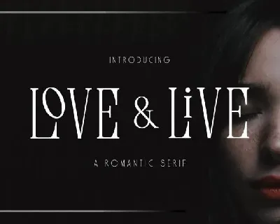 Love And Live font