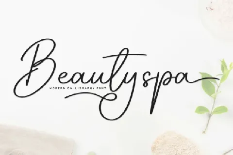 Beautyspa Script font