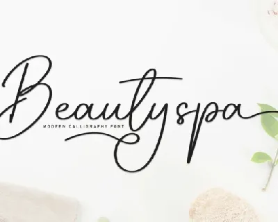 Beautyspa Script font