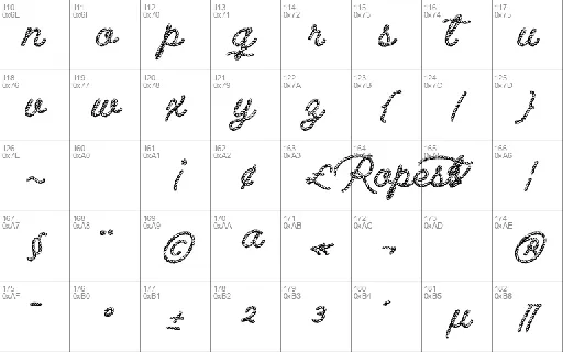 Ropest font