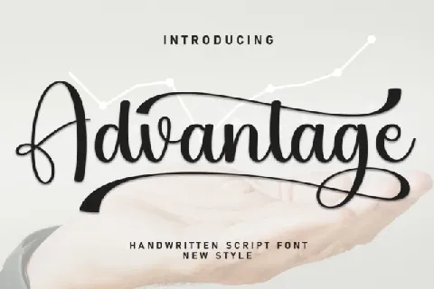 Advantage Calligraphy font