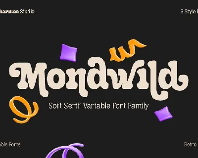 Monwild font