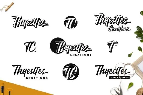 Throttles Logotype Free font