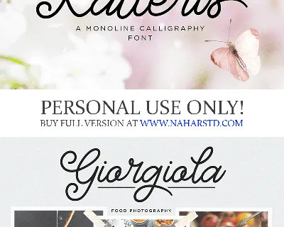 Katteris font