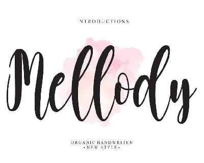 Mellody font