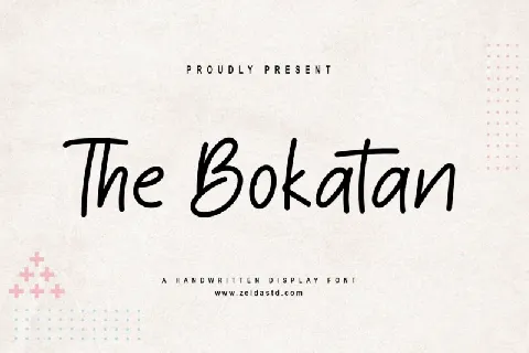 The Bokatan font