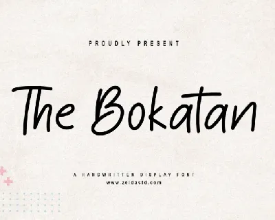 The Bokatan font