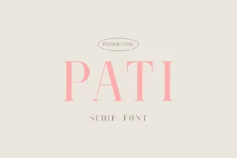 Pati font