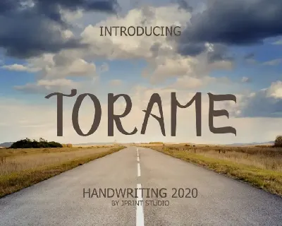 Torame Handwriting font