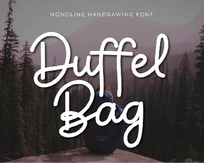 Duffel Bag font