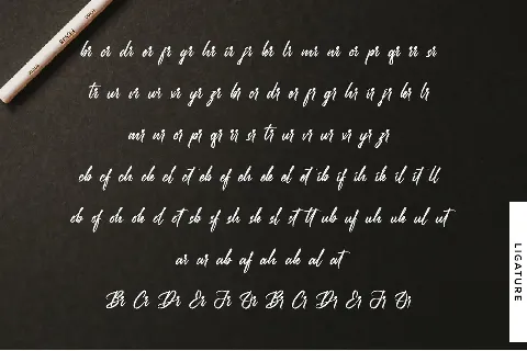 Brothels Demo font