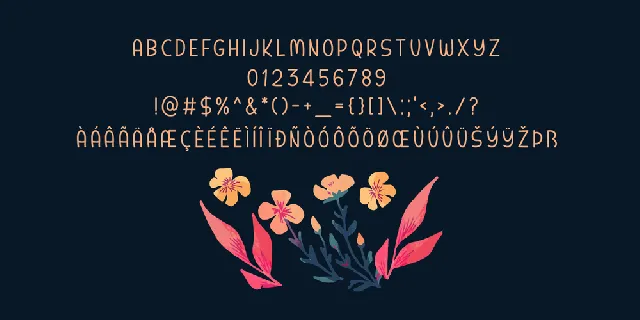 Crimson Dream font