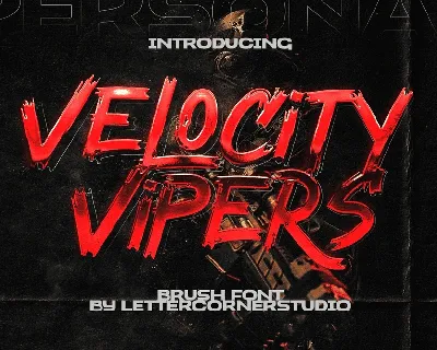 Velocity Vipers font