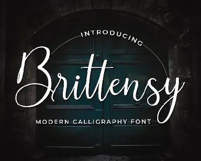 Brittensy font