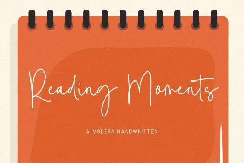 Reading Moments font