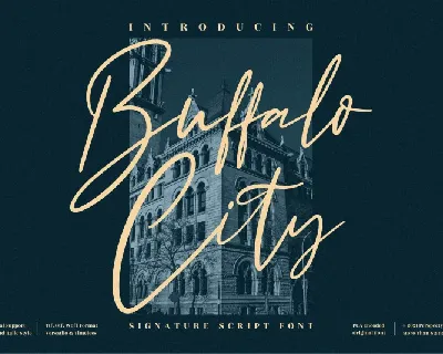 Buffalo City font