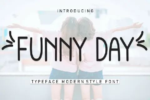Funny Day Display font