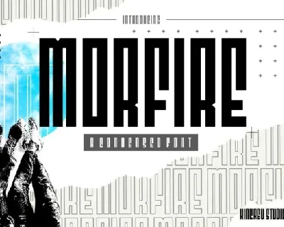 Morfire font