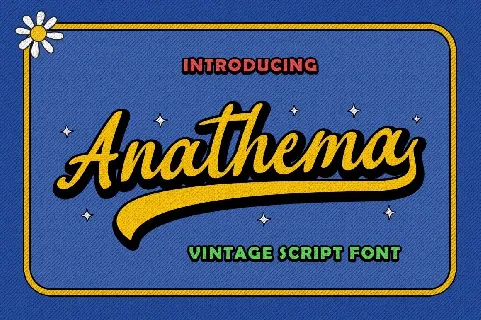 Anathema font