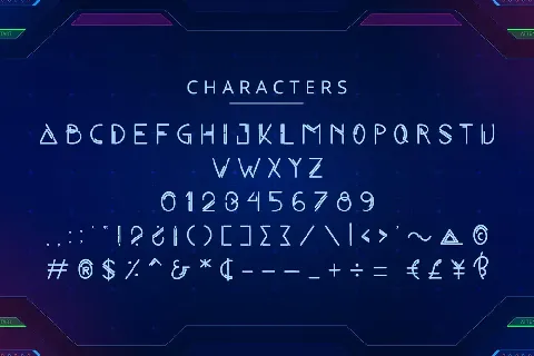 Space Game font