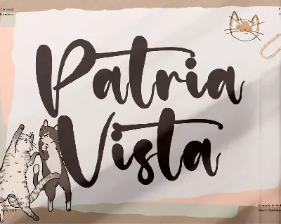 Patria Vista font
