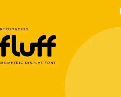 Fluff font