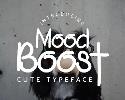 Mood Boost font