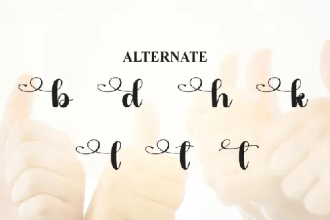 Best Quality Calligraphy font