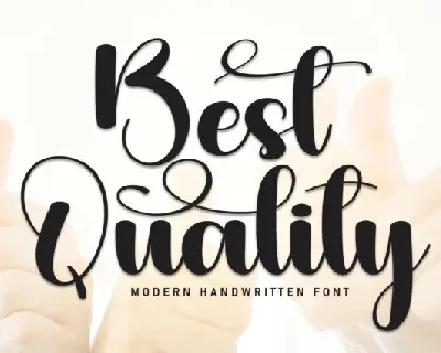 Best Quality Calligraphy font