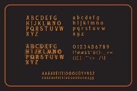 REXMONE Typeface font