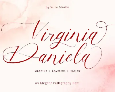 Virginia Daniela font