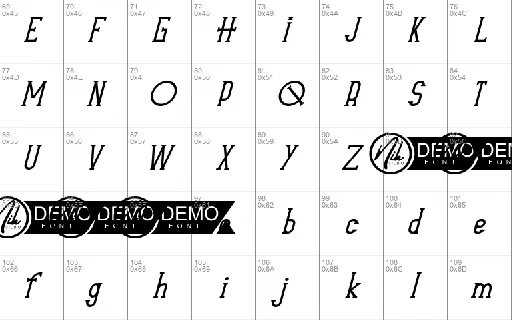 Type Old Demo font