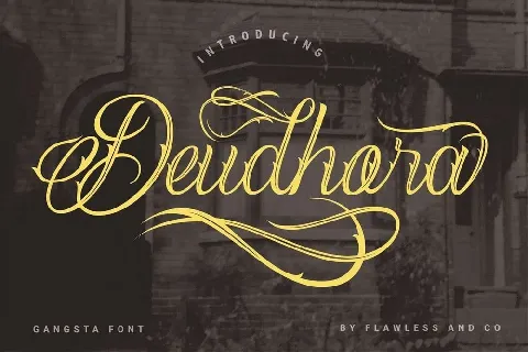 Deudhora font