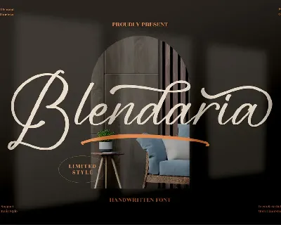 Blendaria font