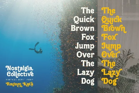 Nostalgia Collective font