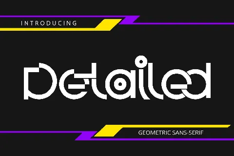 Detailed Artdeco Demo font