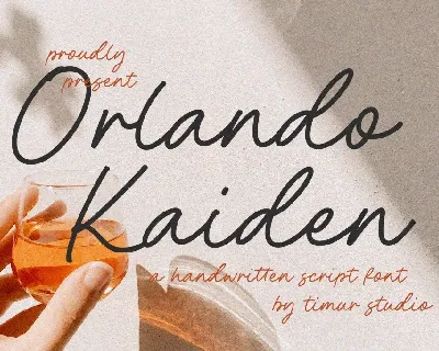 Orlando Kaiden font