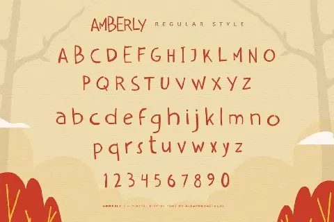 Amberly font