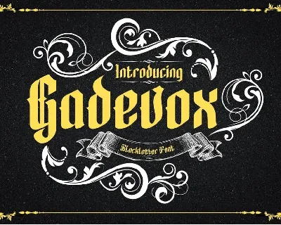 Gadevox font