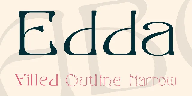 Edda Family font