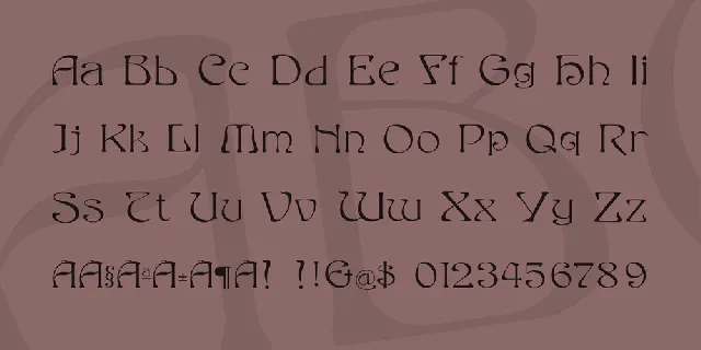 Edda Family font