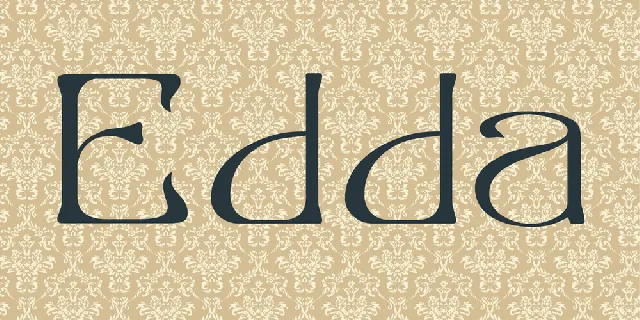 Edda Family font