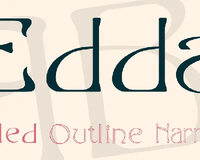 Edda Family font