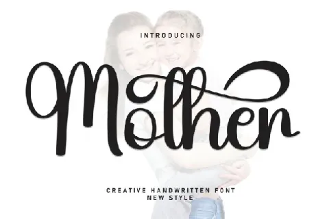 Mother Script font