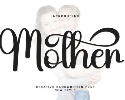 Mother Script font
