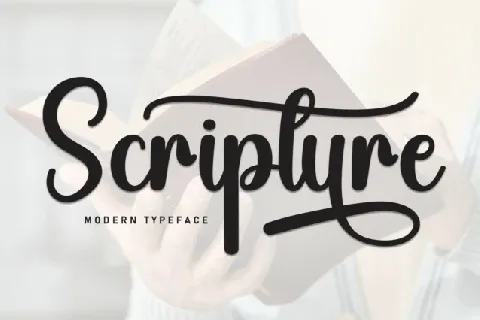 Scripture Calligraphy font