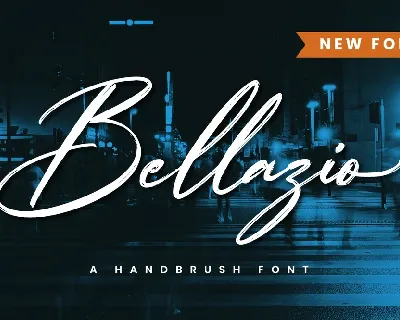 Bellazio font