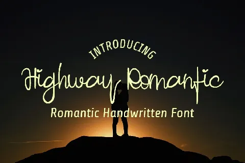 Highway Romantic font