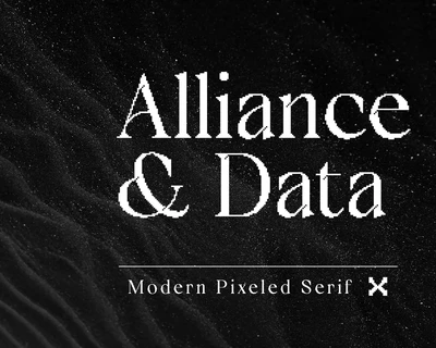 Alliance & Data font