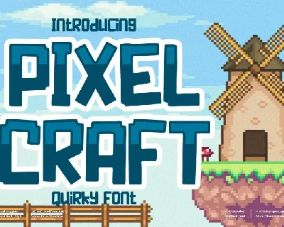 PIXEL CRAFT font